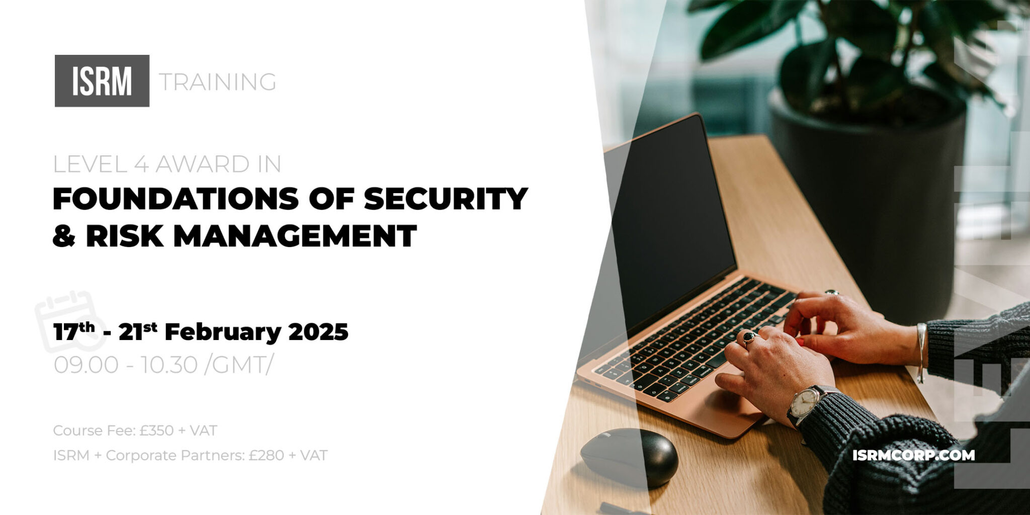 Level 4 Award in Foundations of Security & Risk Management February